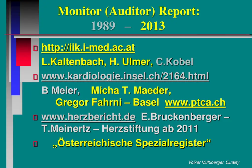 monitor auditor report 1989 2013