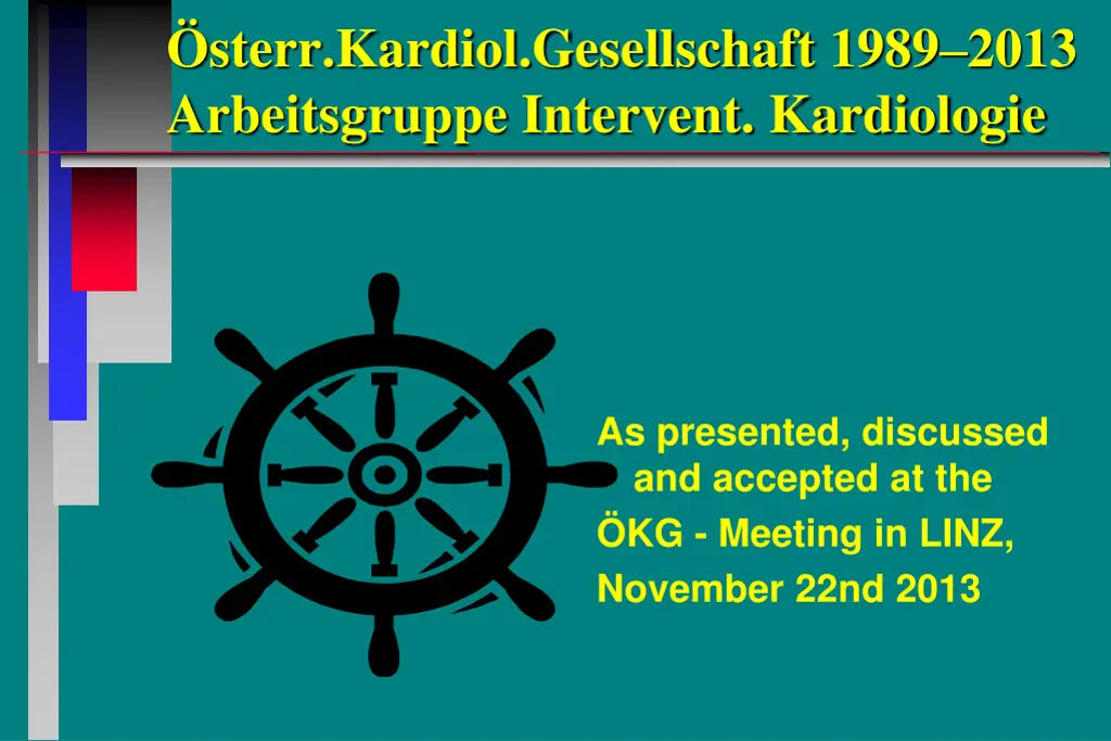 sterr kardiol gesellschaft 1989 2013