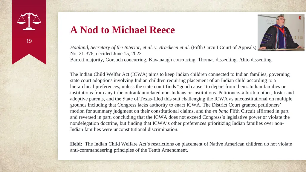 a nod to michael reece