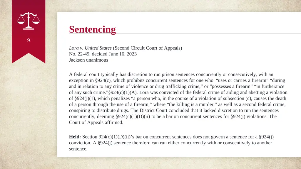 sentencing