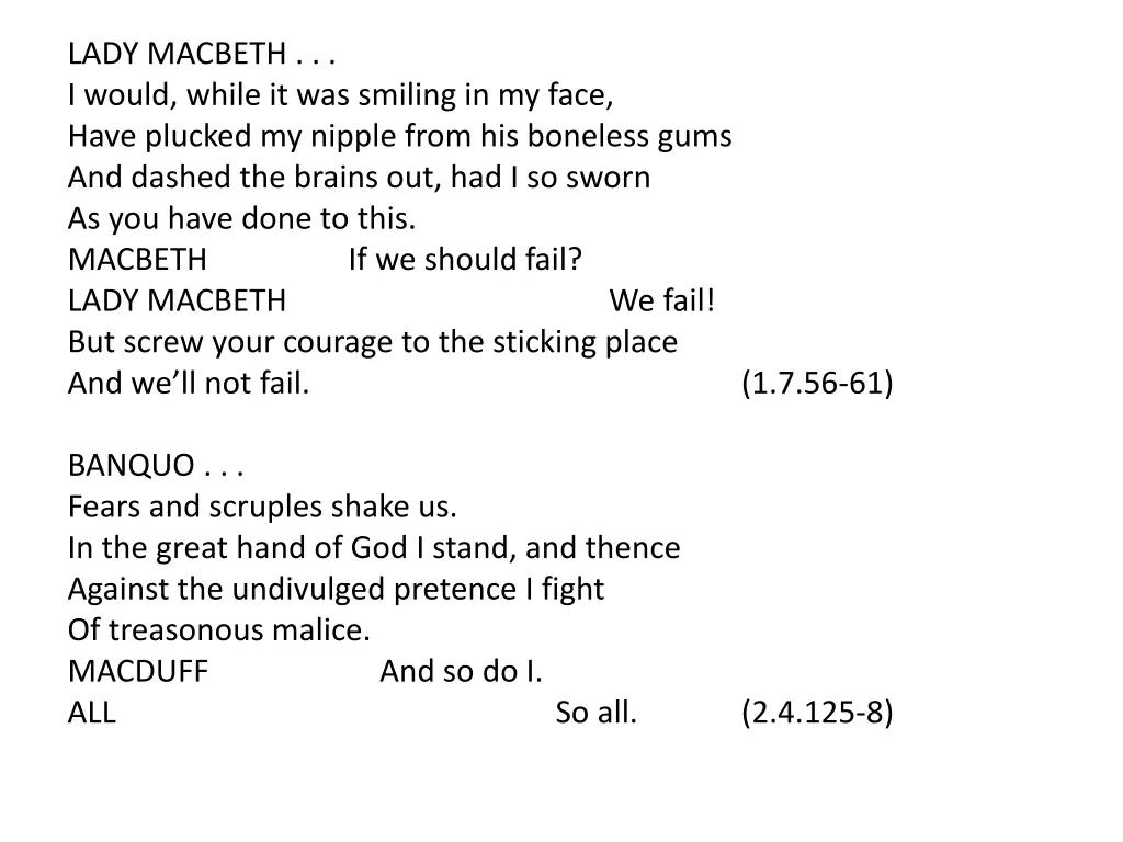 lady macbeth i would while it was smiling