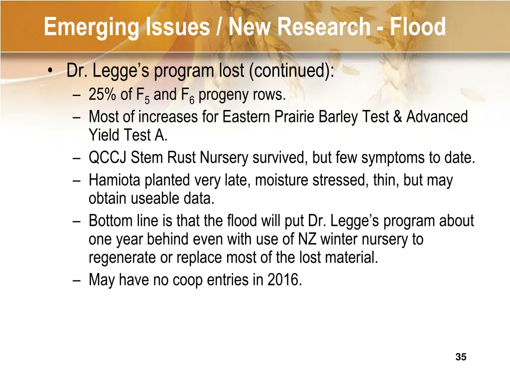 emerging issues new research flood 1