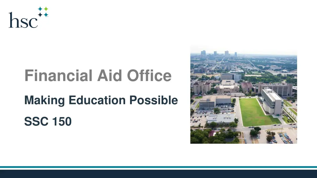 financial aid office