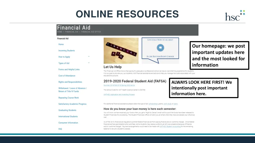 online resources