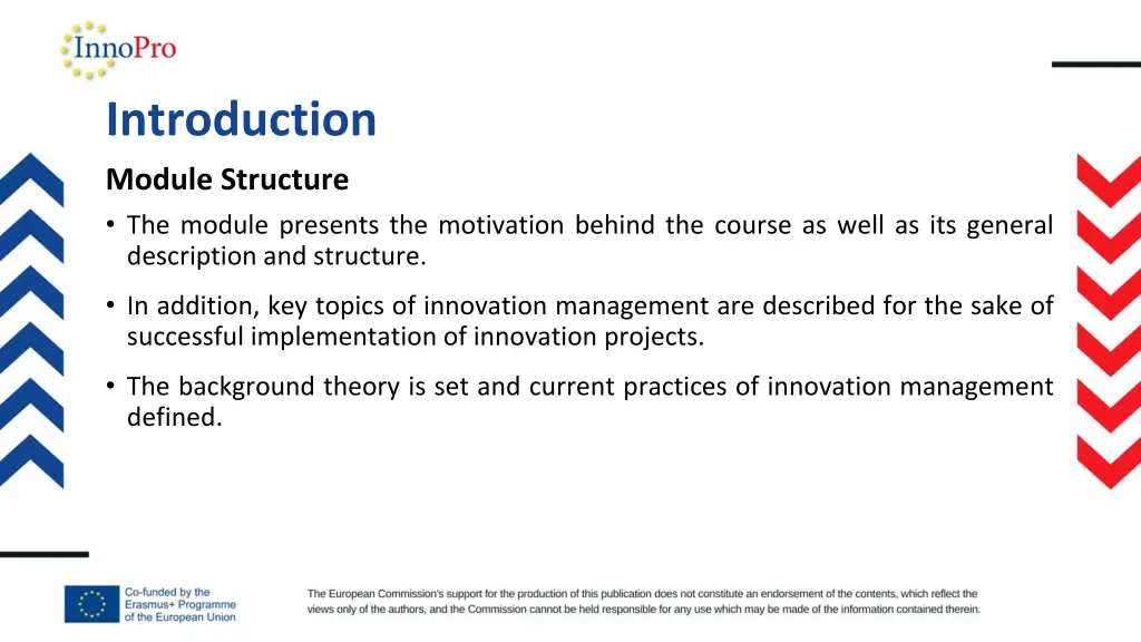 introduction module structure the module presents