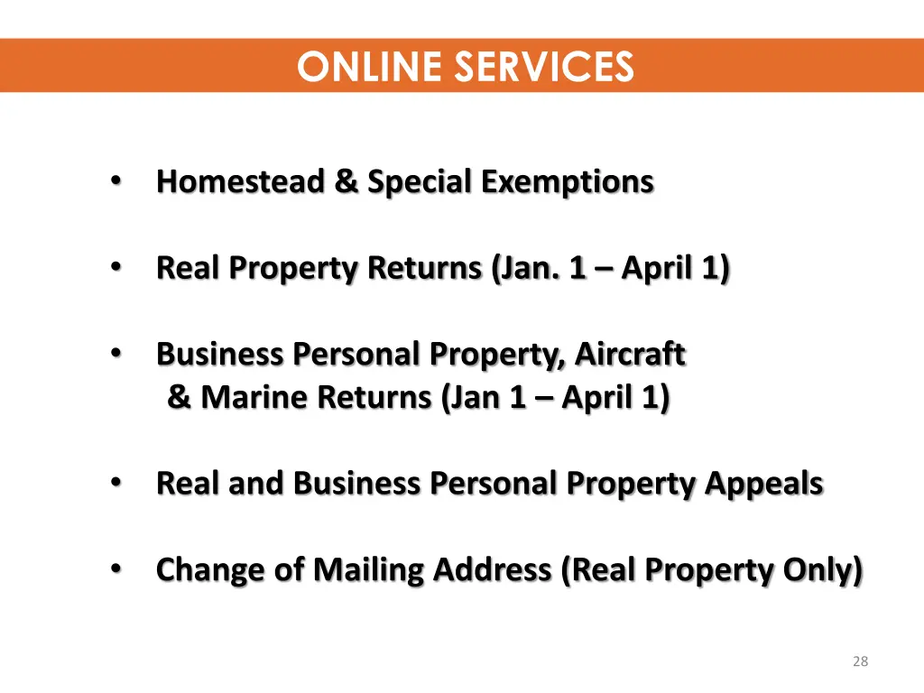 online services