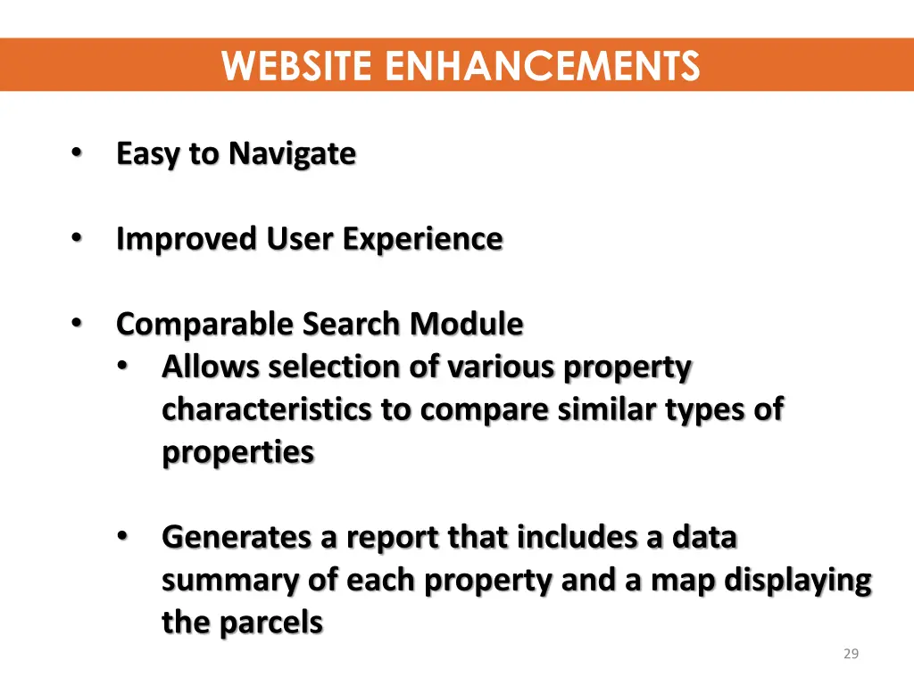 website enhancements