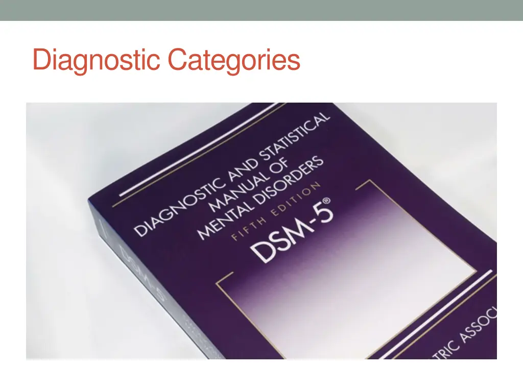 diagnostic categories 1