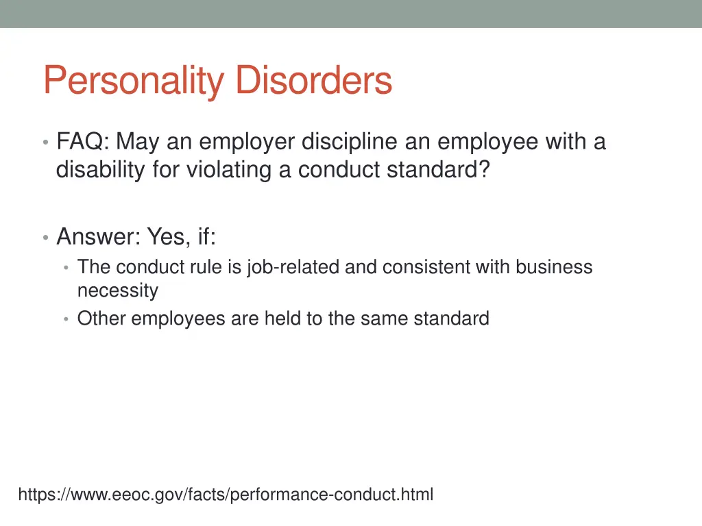personality disorders 1