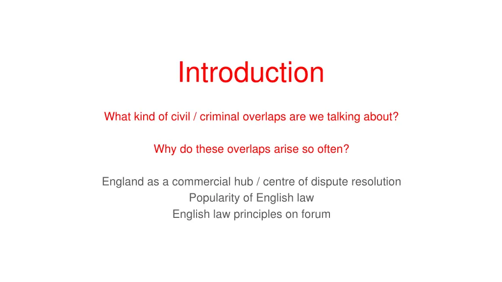 introduction