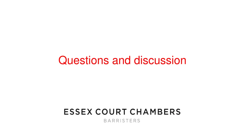 questions and discussion