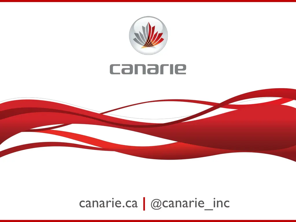 canarie ca @ canarie inc