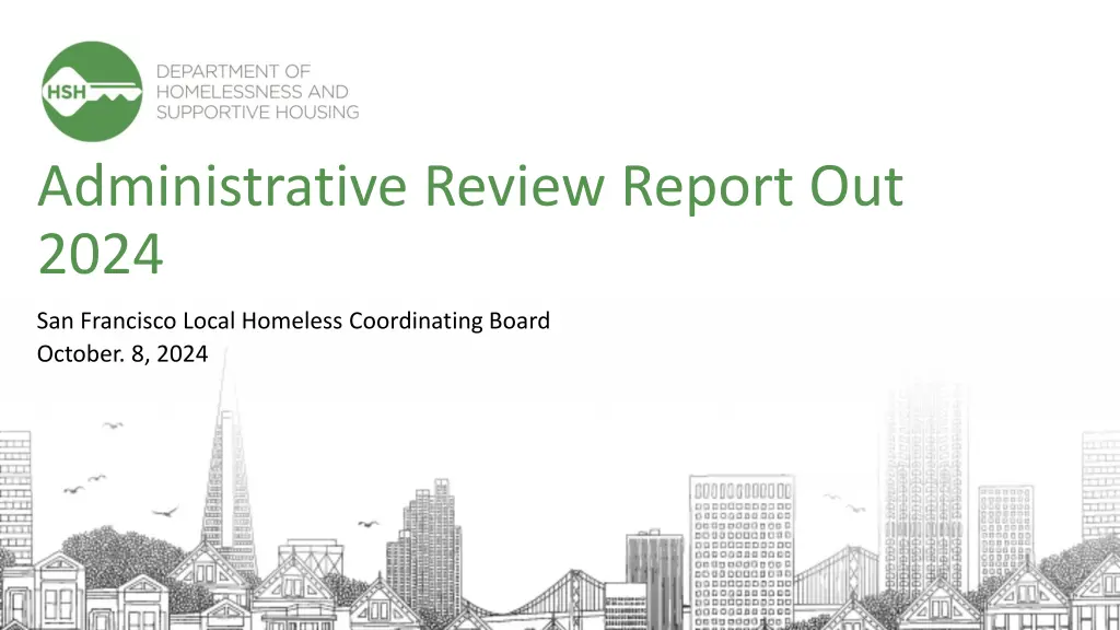 administrative review report out 2024