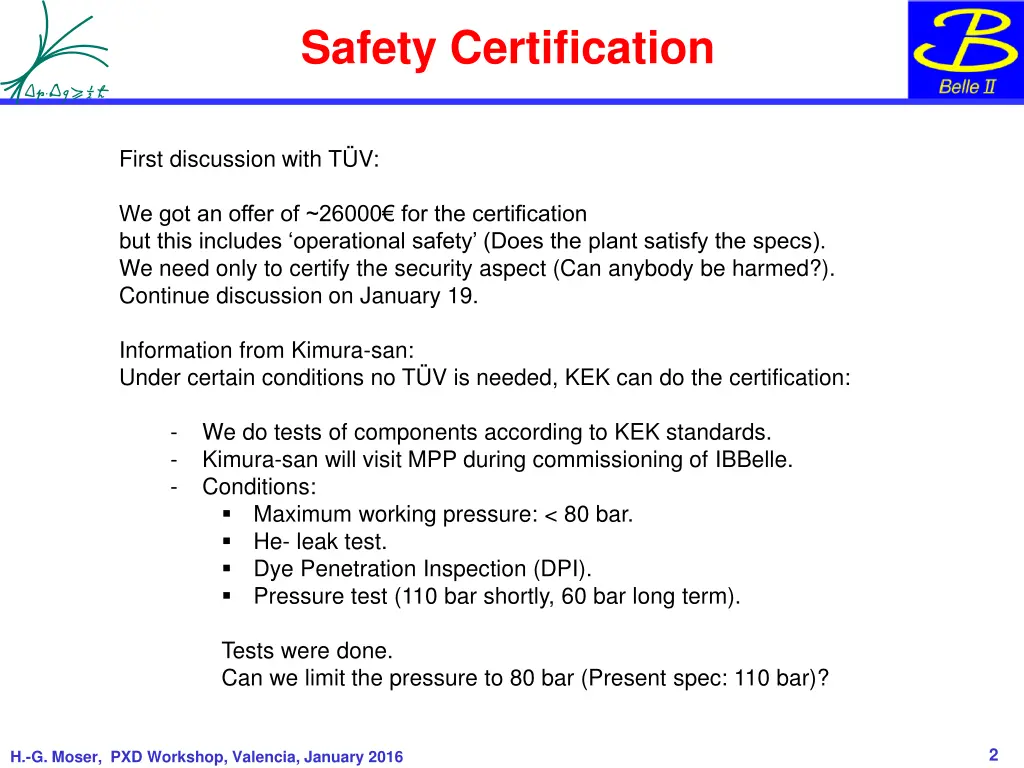 safety certification