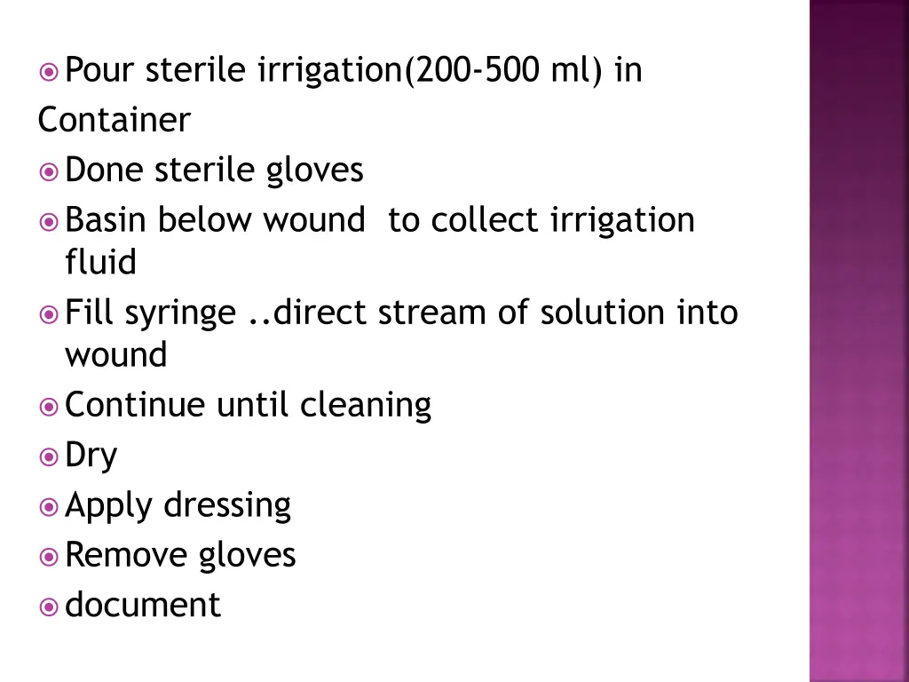 pour sterile irrigation 200 500 ml in container