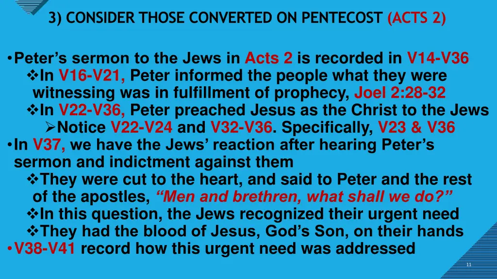 3 consider those converted on pentecost acts 2