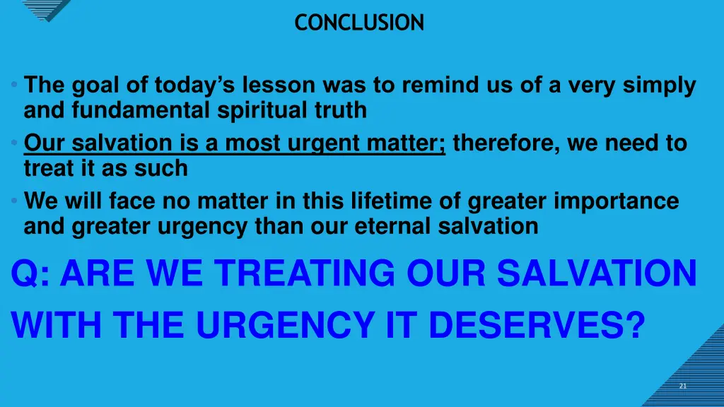 conclusion