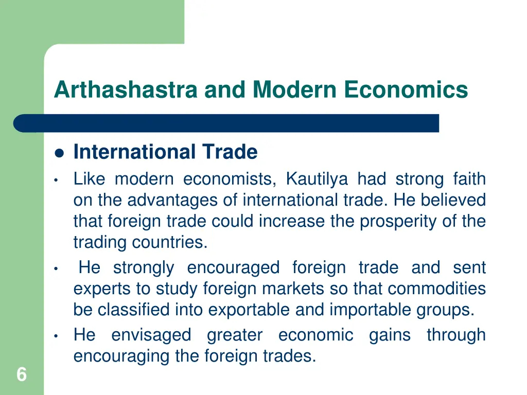 arthashastra and modern economics 1