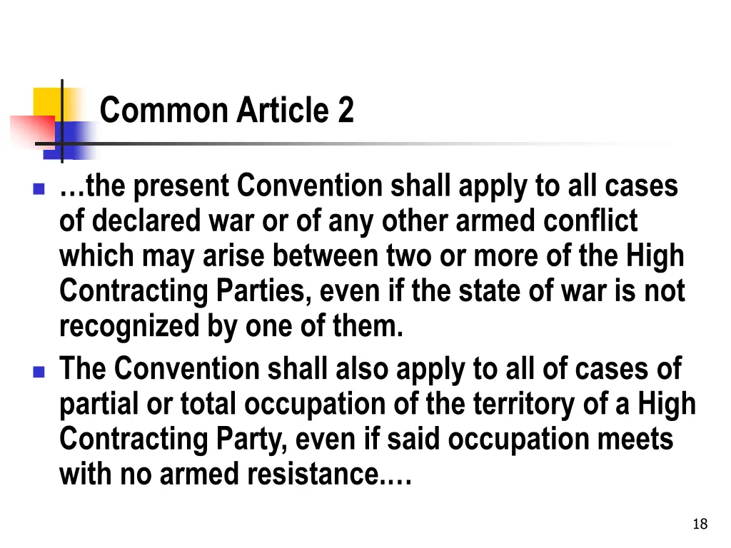 common article 2