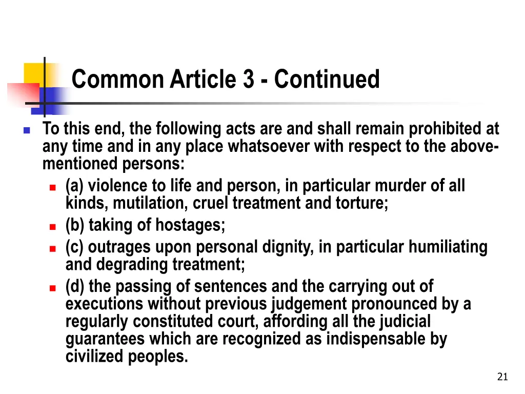 common article 3 continued 1