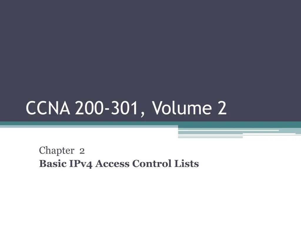 ccna 200 301 volume 2