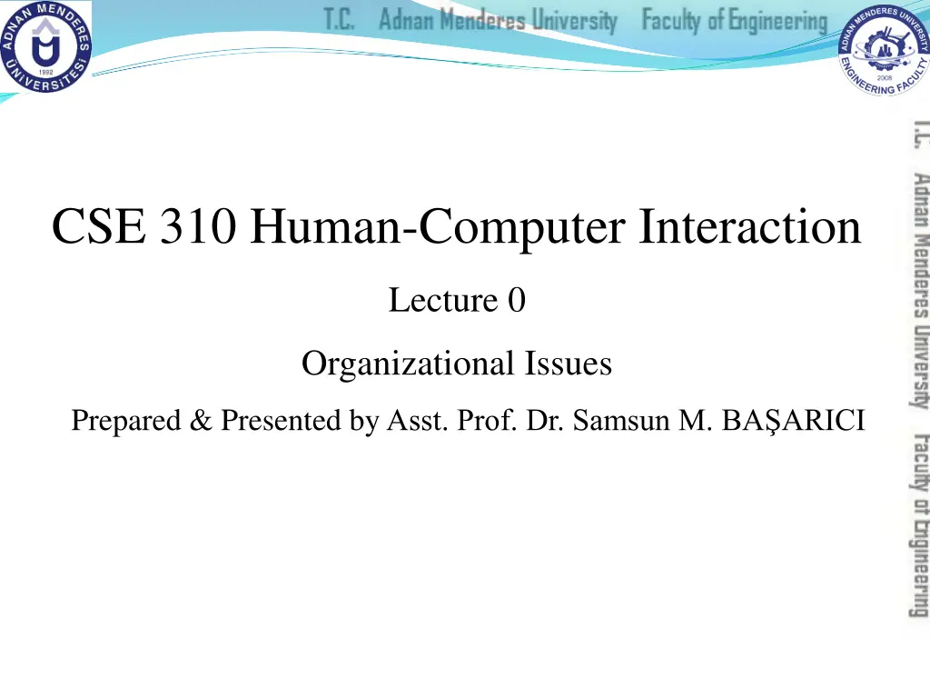 cse 310 human computer interaction