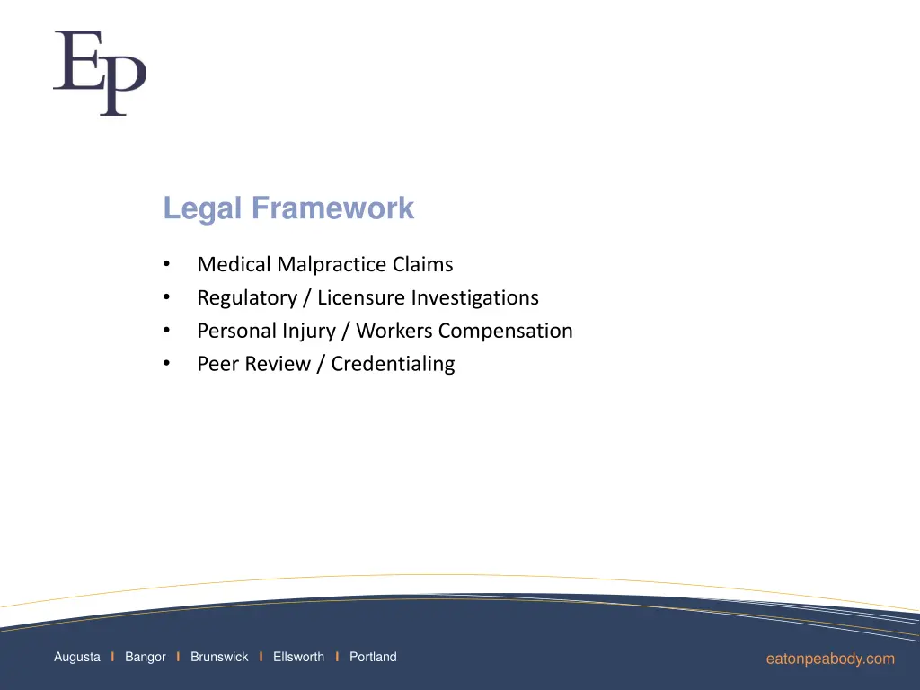 legal framework