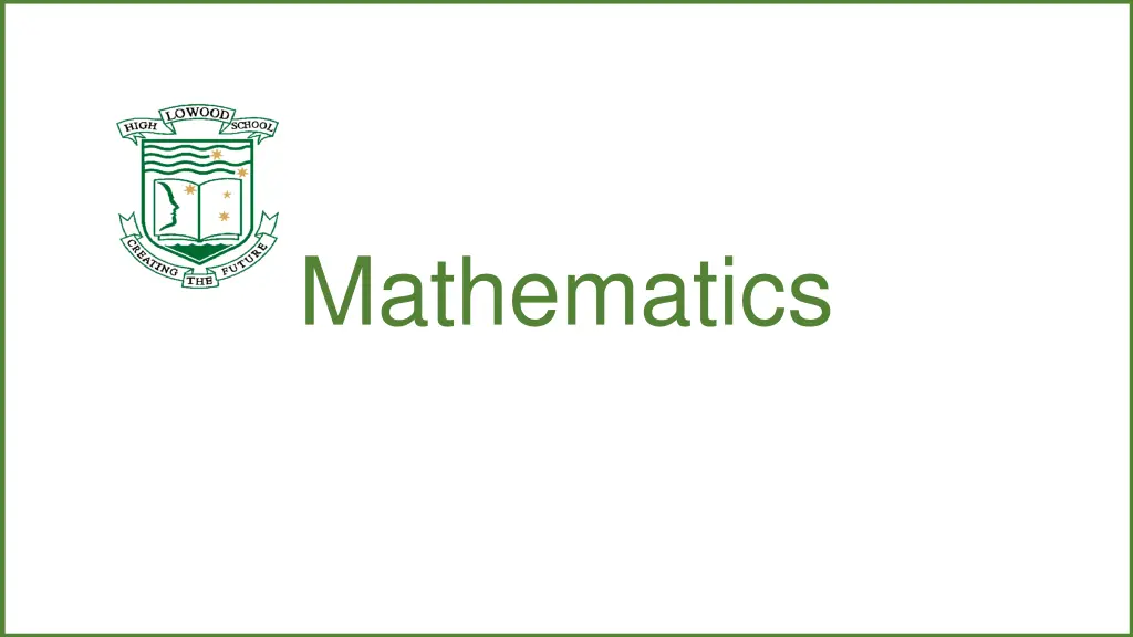 mathematics