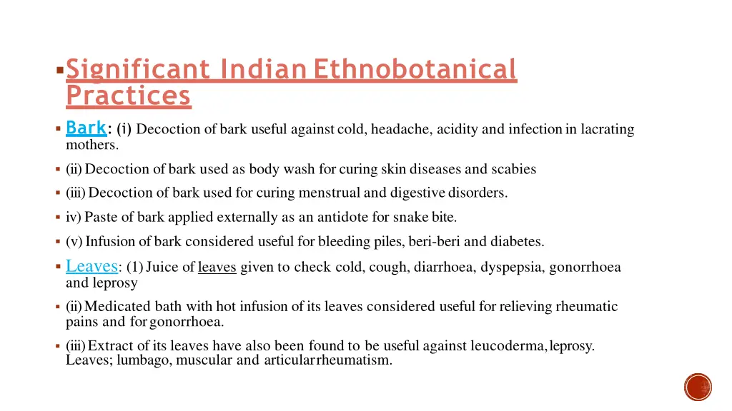 significant indian ethnobotanical practices bark