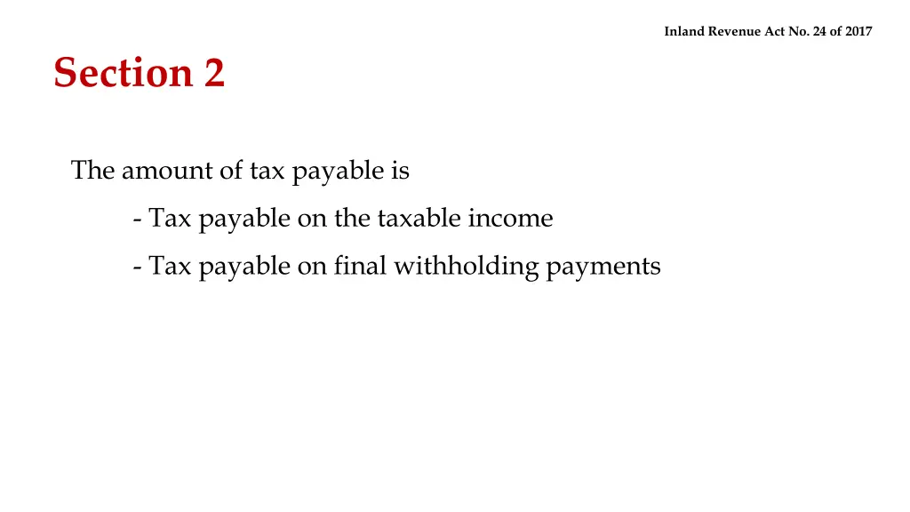 inland revenue act no 24 of 2017 2