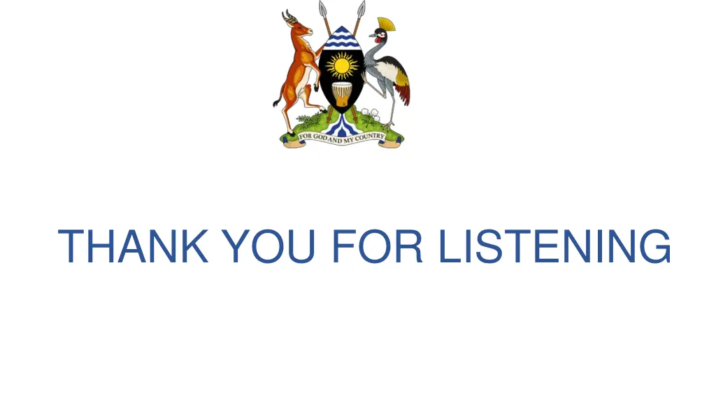 thank you for listening