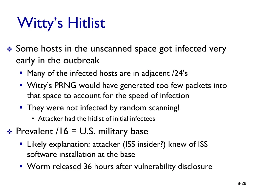 witty s hitlist