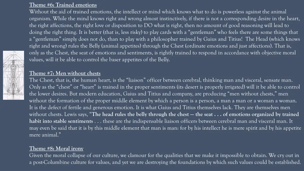 theme 6 trained emotions without