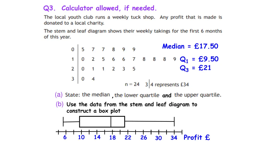 q3 calculator allowed if needed