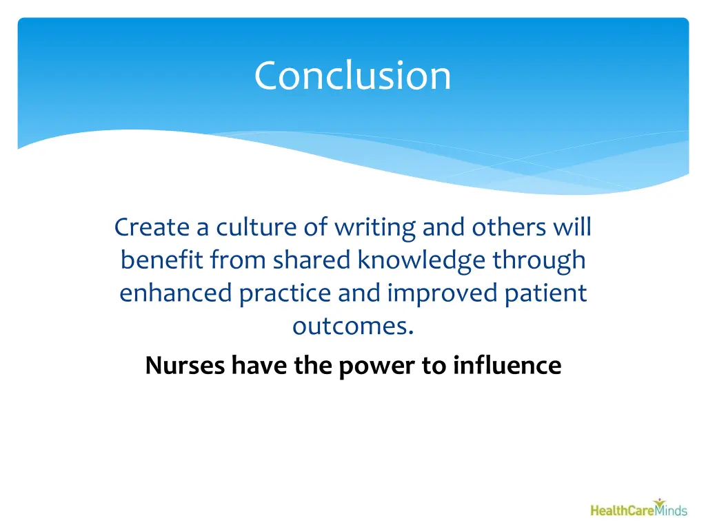 conclusion