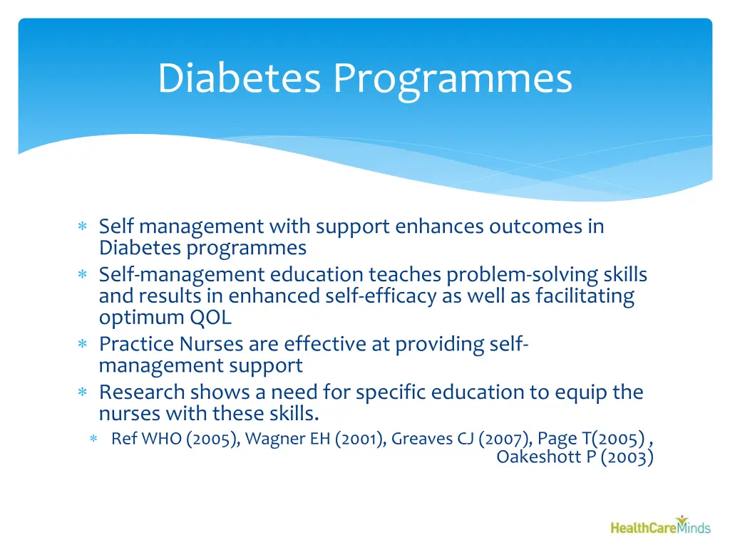 diabetes programmes
