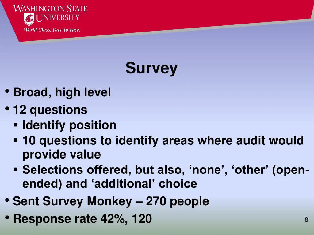 survey