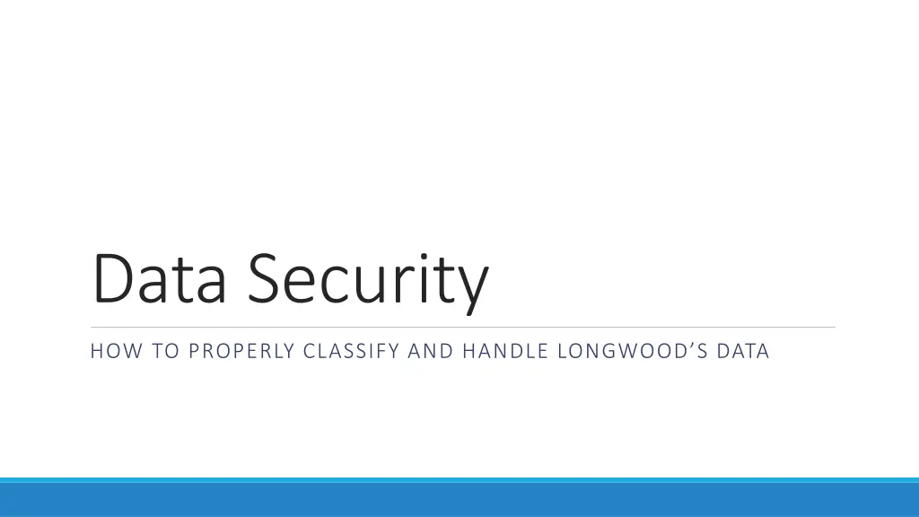 data security