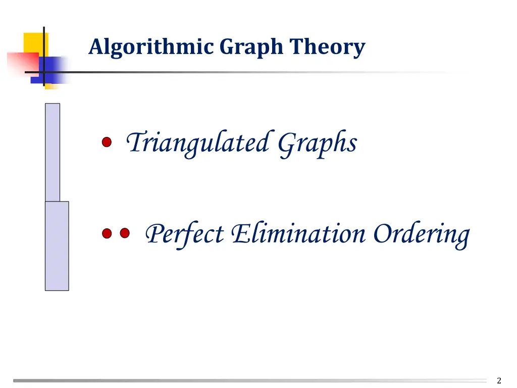 algorithmic graph theory