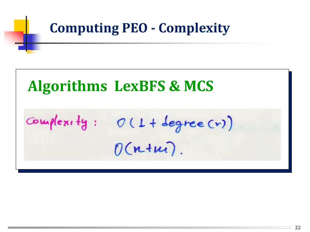 computing peo complexity