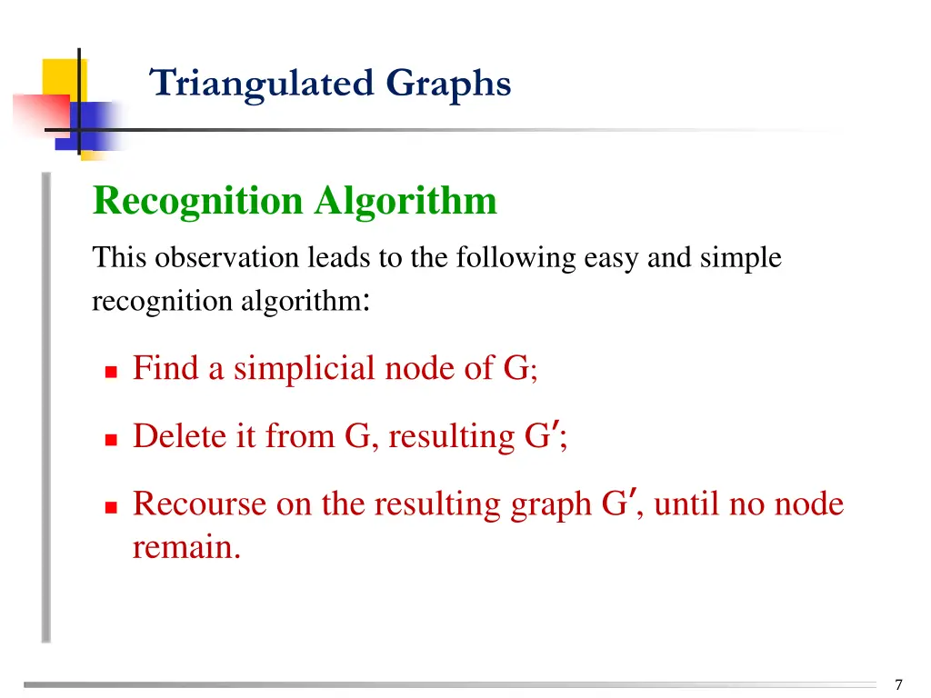 triangulated graphs 4