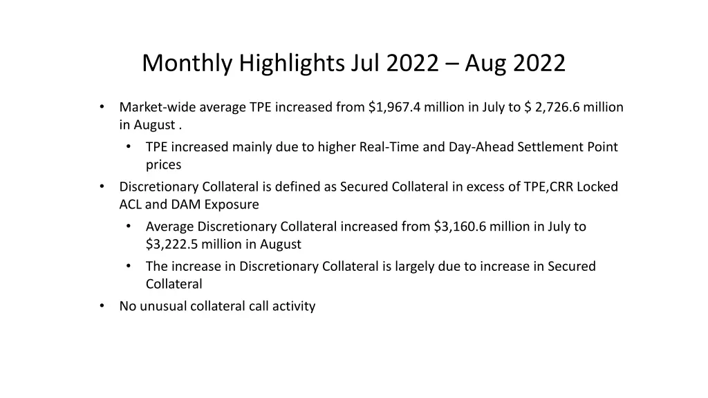 monthly highlights jul 2022 aug 2022