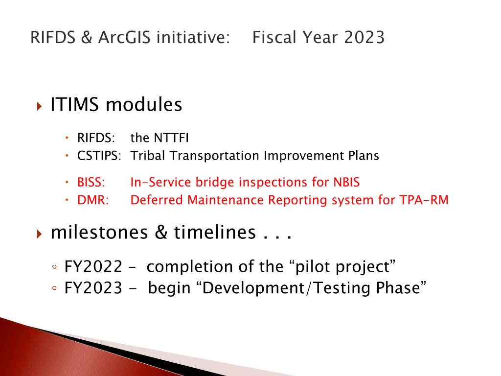 itims modules