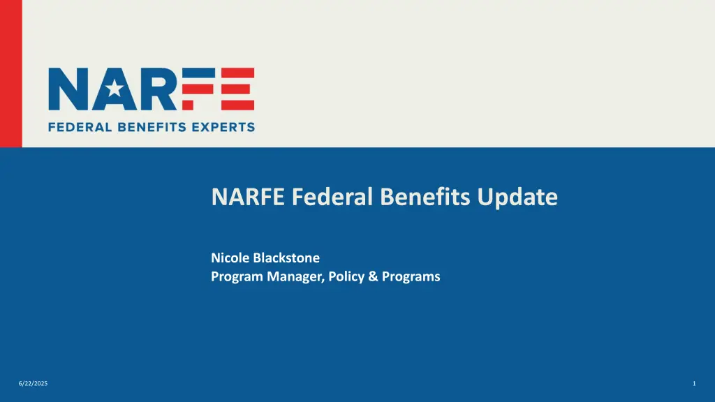 narfe federal benefits update