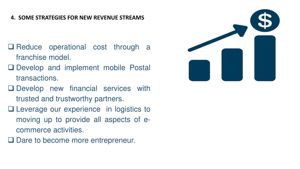 4 some strategies for new revenue streams