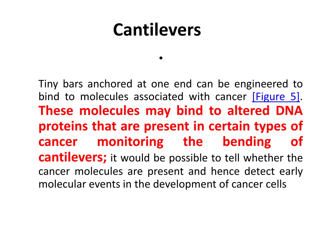 cantilevers