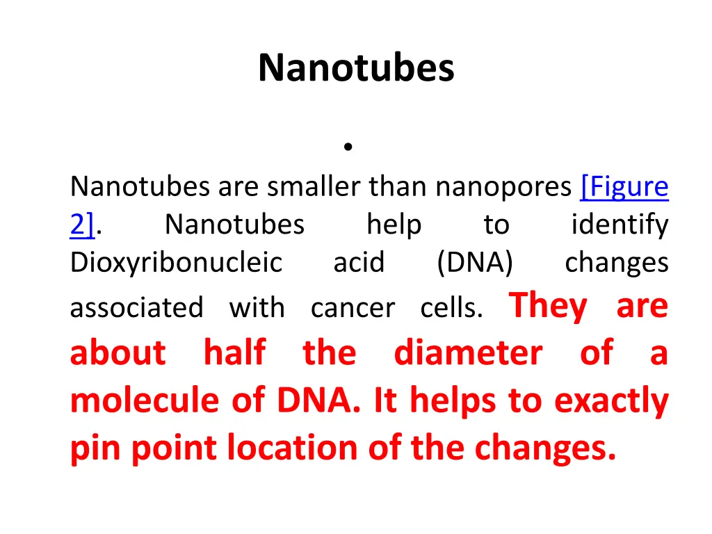 nanotubes
