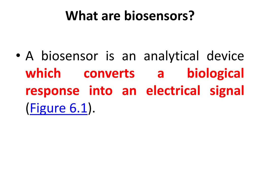 what are biosensors