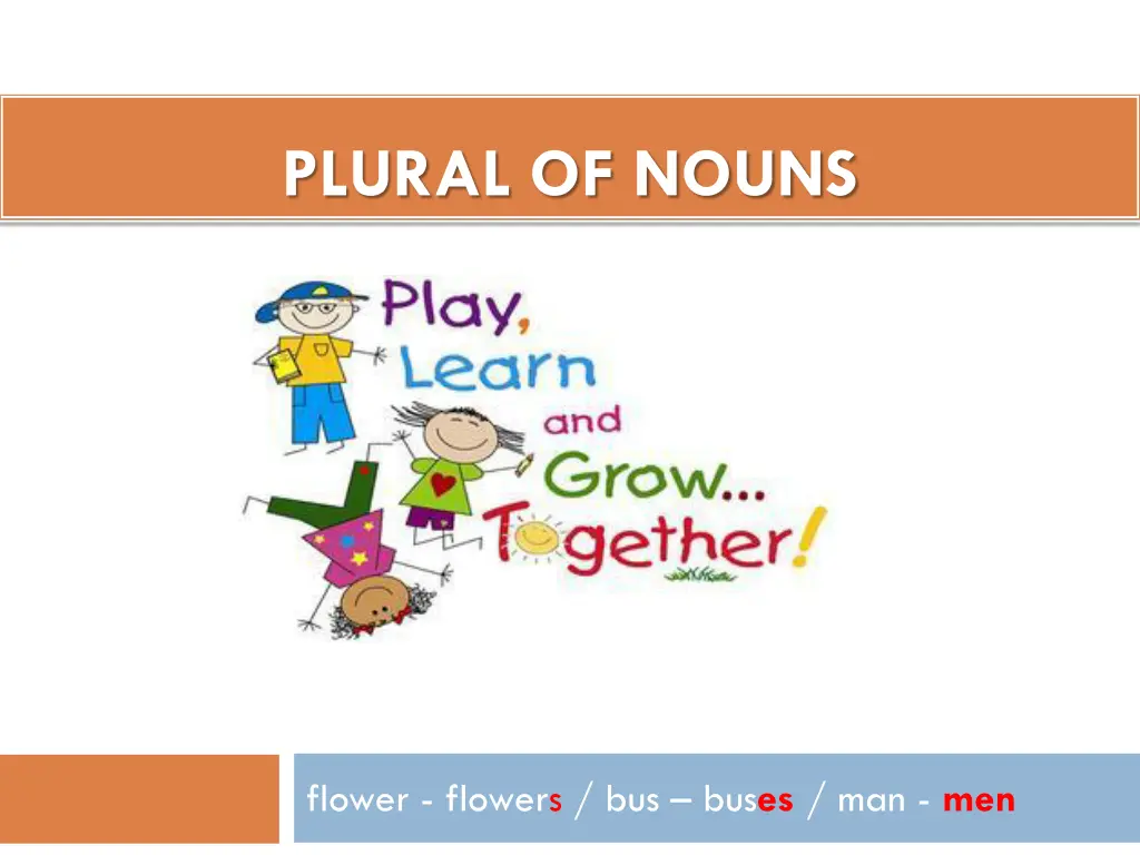 plural of nouns