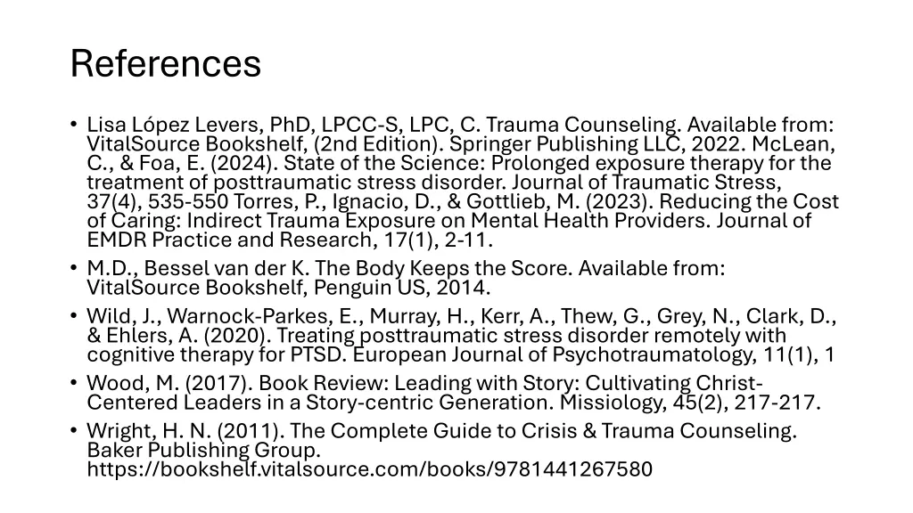 references 1